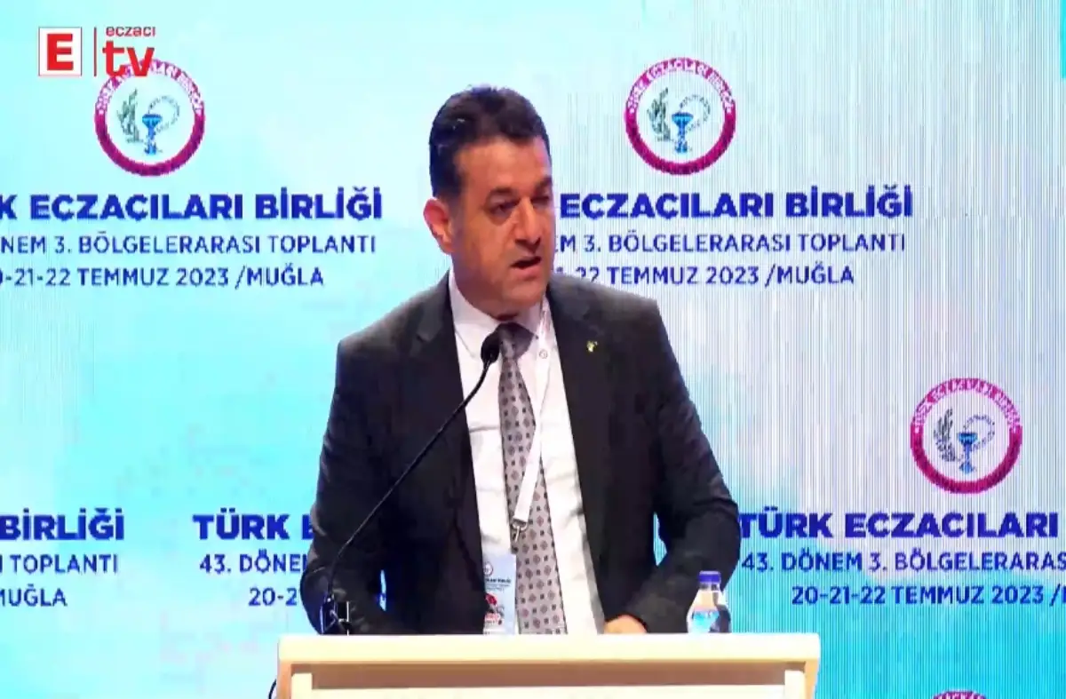 Ecz. Taner Ercanlı — Kürsü Konuşması